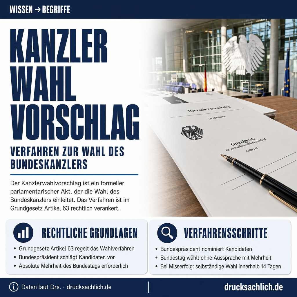 Begriff erklärt: Kanzlerwahlvorschlag