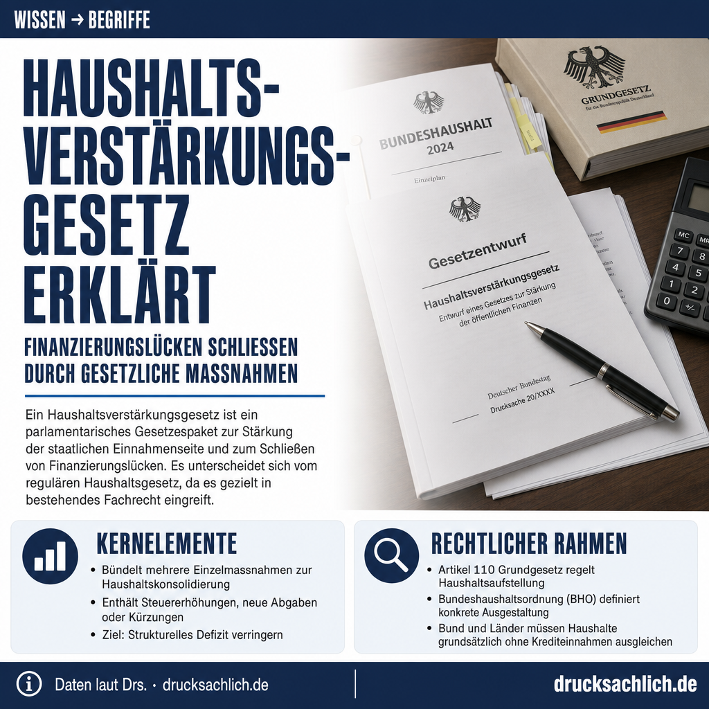 Begriff erklärt: Haushaltsverstärkungsgesetz