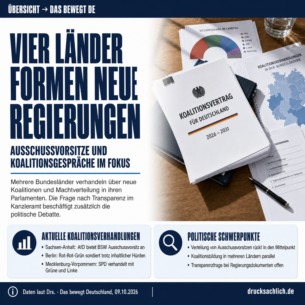 Das bewegt Deutschland — 09.10.2026