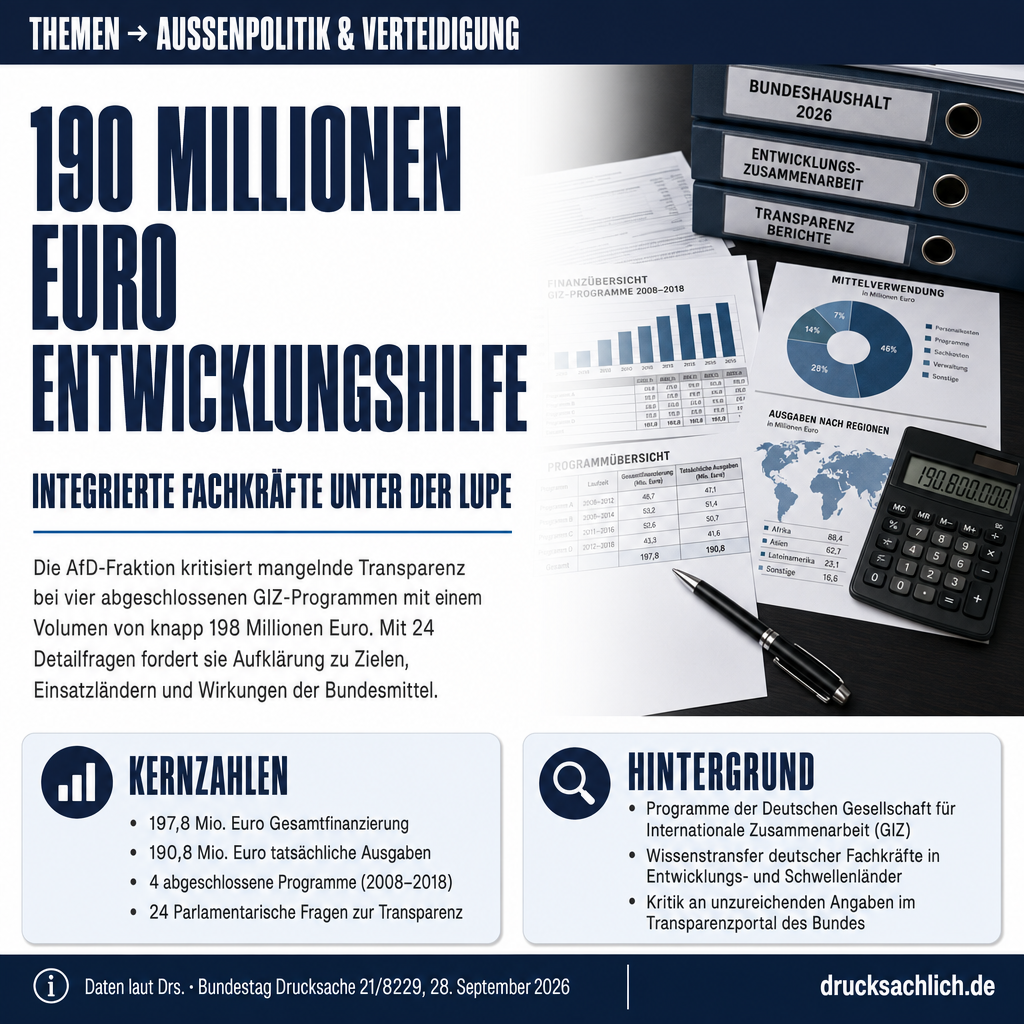 Integrierte Fachkräfte: 190 Mio. Euro Entwicklungshilfe unter der Lupe