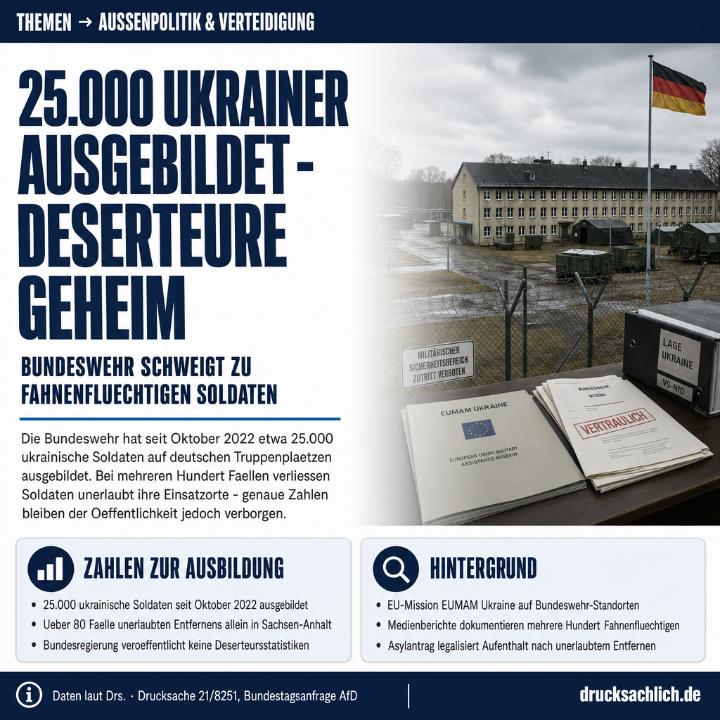Ukrainische Soldaten: Fahnenflucht bei Bundeswehr-Ausbildung