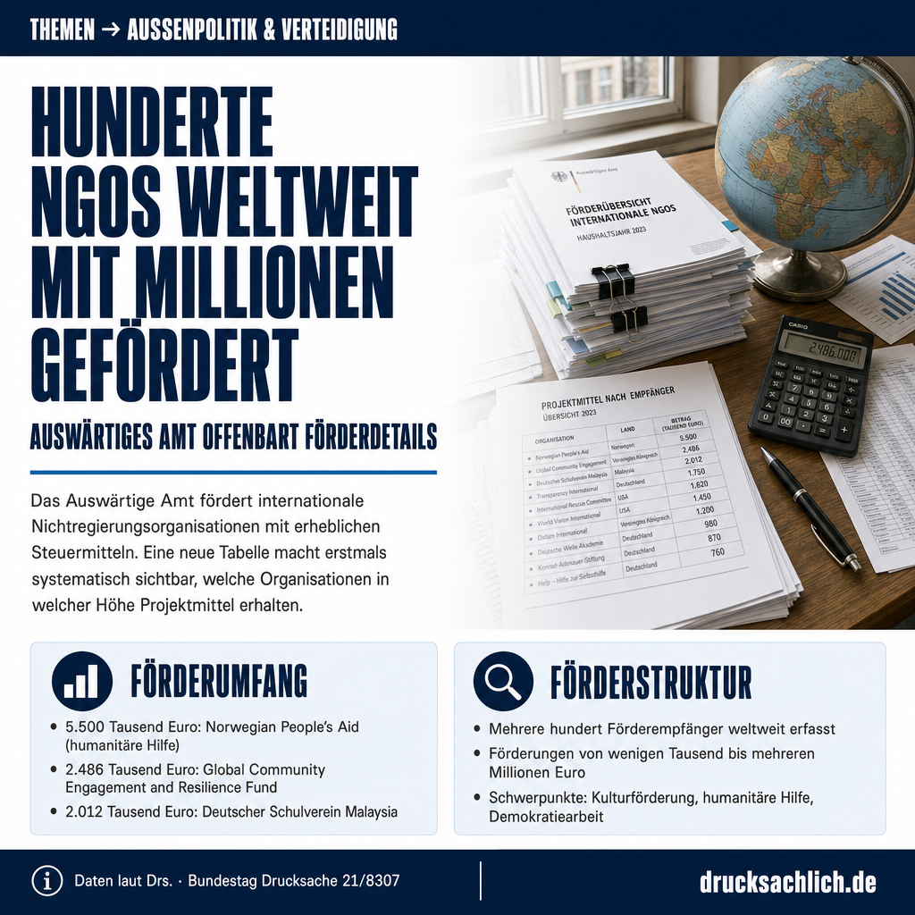 Auswärtige Kulturförderung: Hunderte NGOs weltweit gefördert