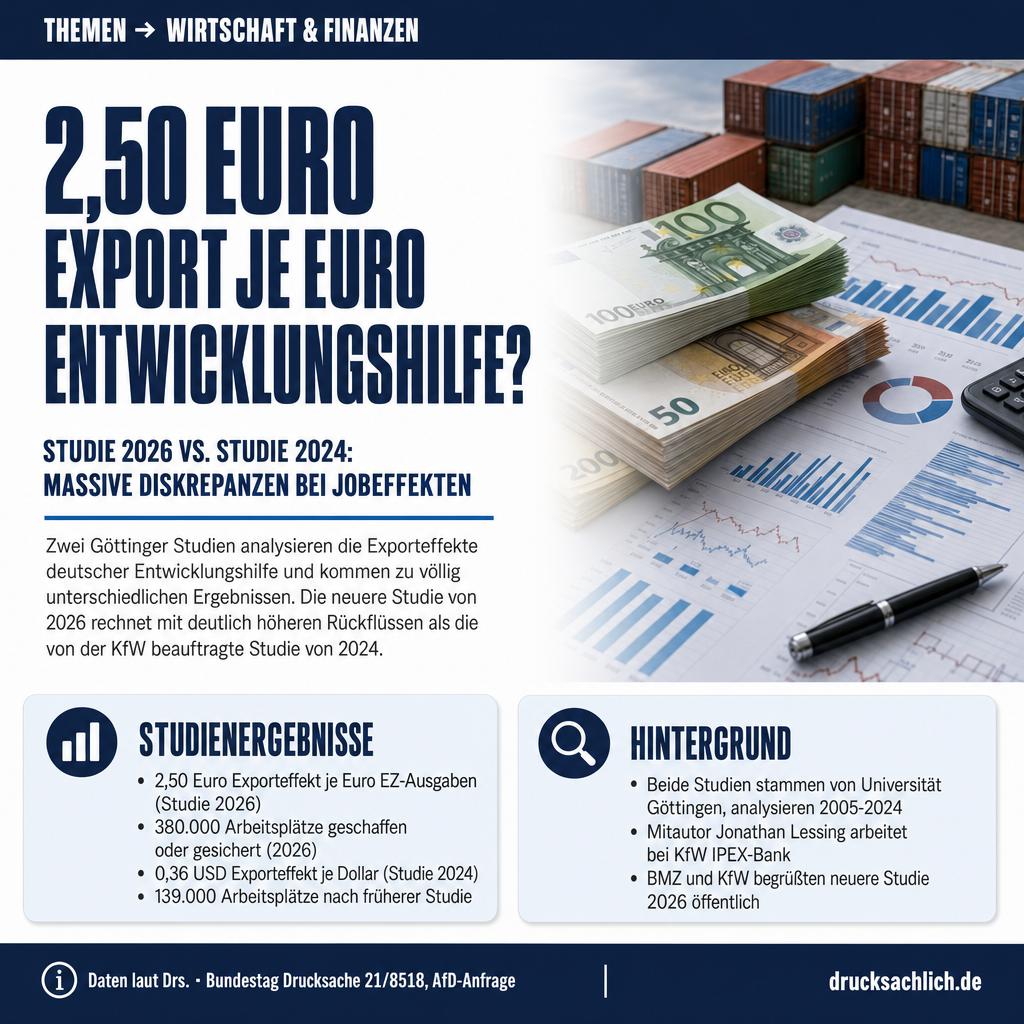 Entwicklungszusammenarbeit: 380.000 Jobs durch EZ-Ausgaben?