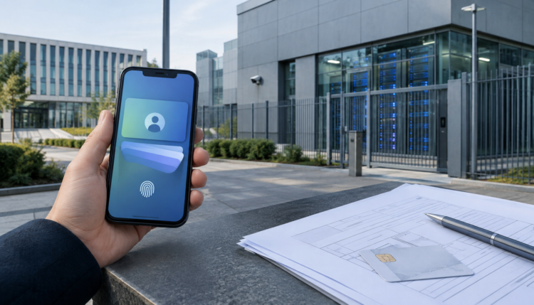 Illustration: EUDI-Wallet und BZSt-Datenzugriff